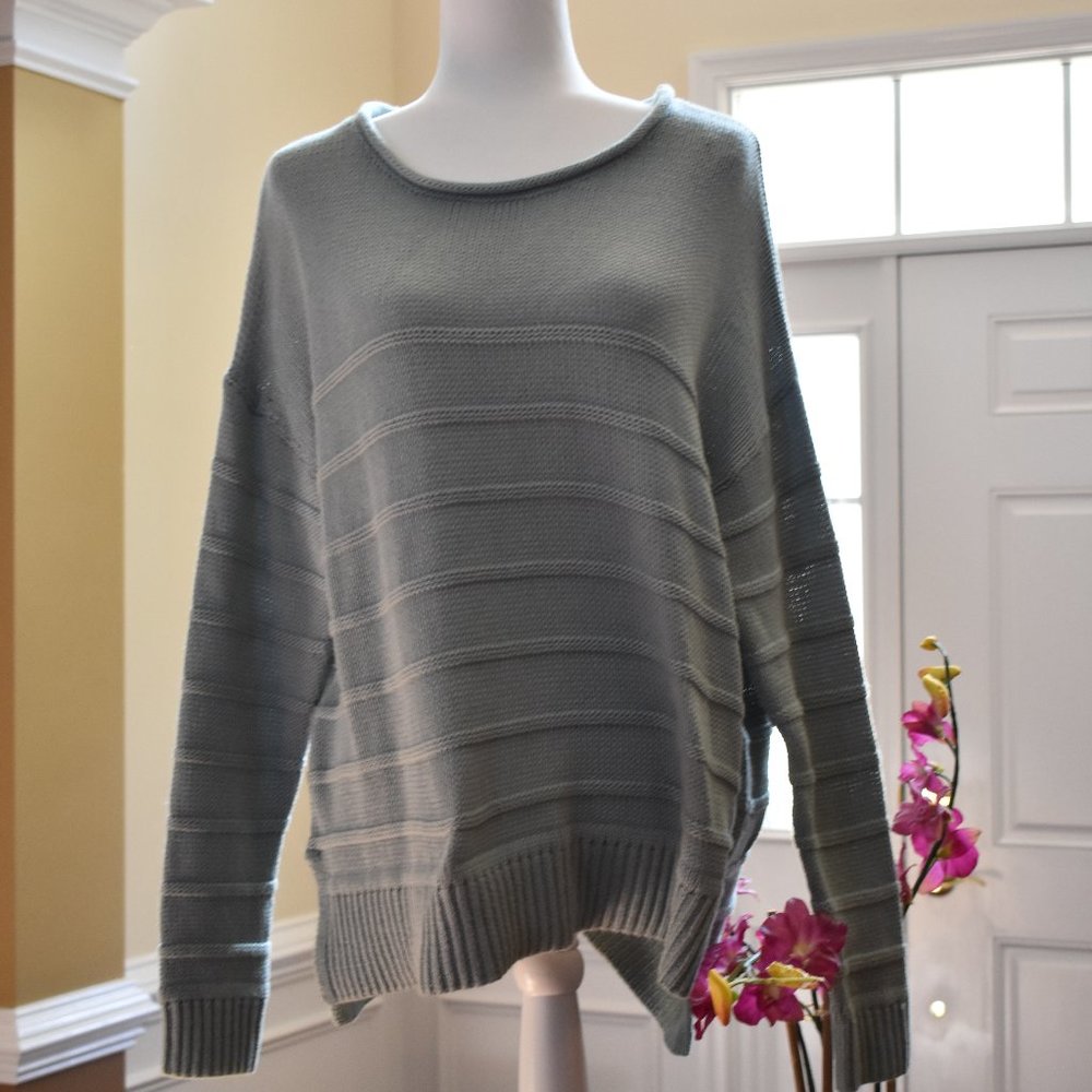 Aqua sweater